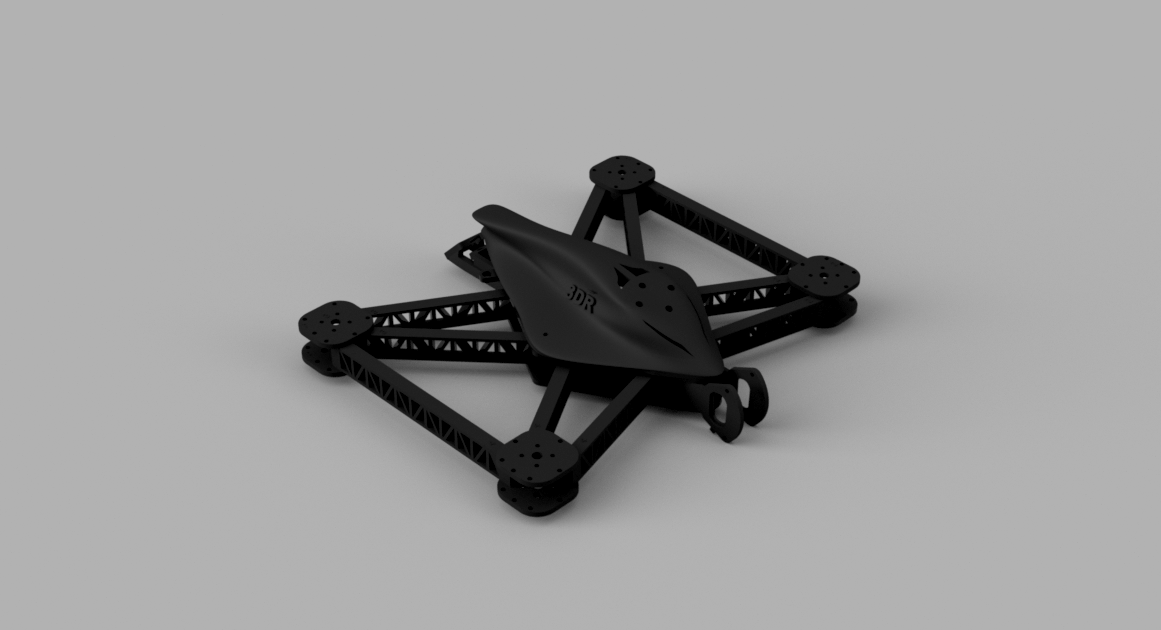 Modelo completo del Ghost X7 preparado en 3D
