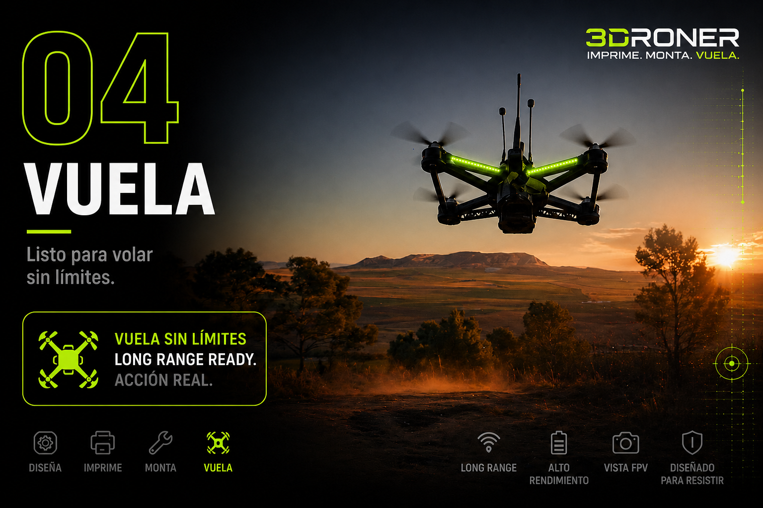 Paso 4: volar el dron FPV