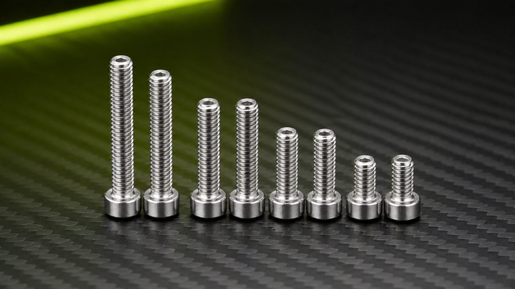 Tornillos M3 para montaje Ghost X7